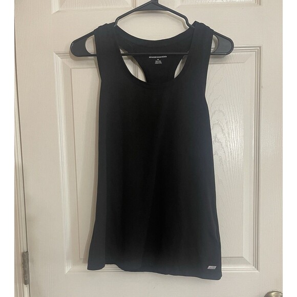 Amazon Essentials Women's Tech Stretch Racerback Tank Top Black Medium - Picture 1 of 7